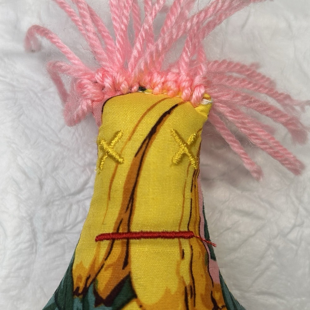 New Dammit Doll Banana Pink Hair Voodoo Stress‎ Relief Savanna Banana Baseball